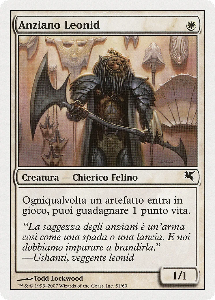 Leonin Elder — Salvat 2005 — Magic: The Gathering