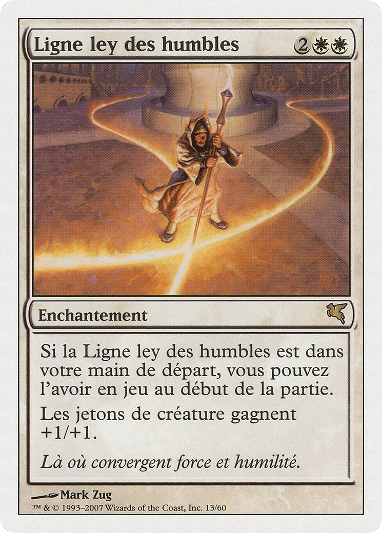 Ligne ley des humbles — Salvat 2005 — Magic: The Gathering