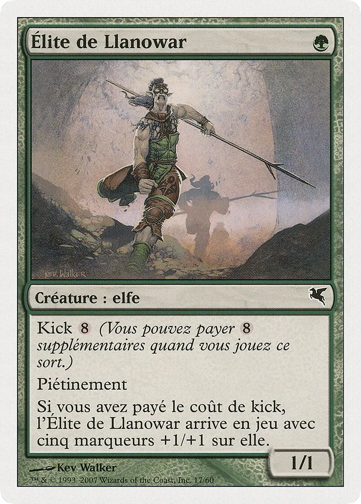 Élite de Llanowar — Salvat 2005 — Magic: The Gathering