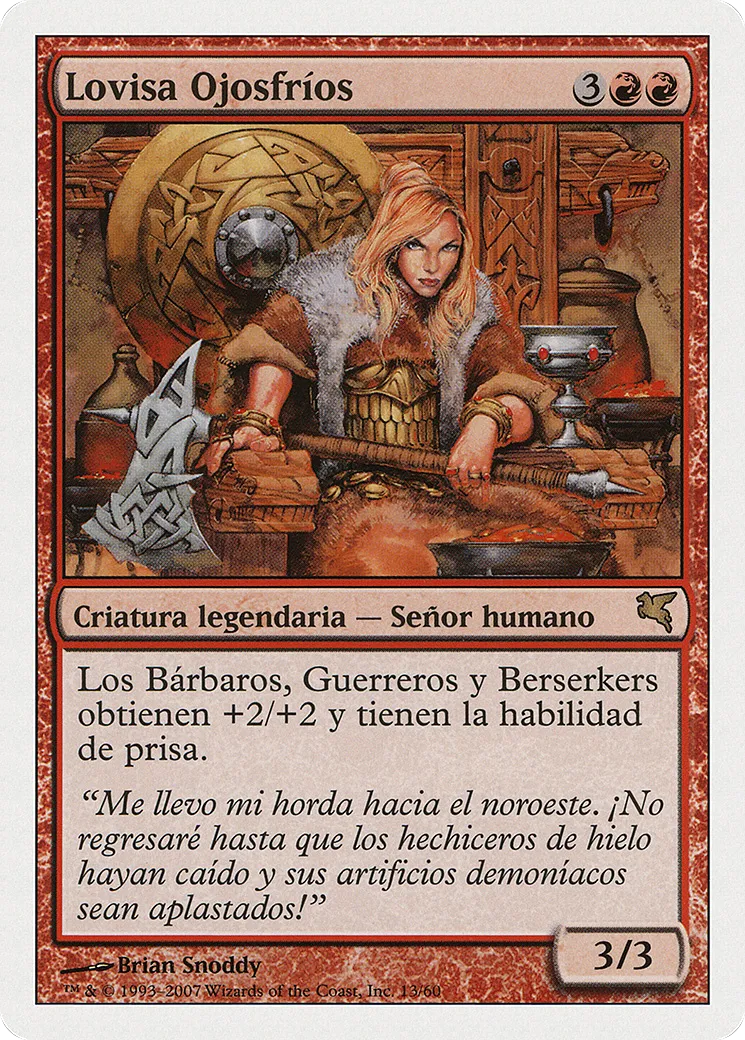 Lovisa Coldeyes — Salvat 2005 — Magic: The Gathering