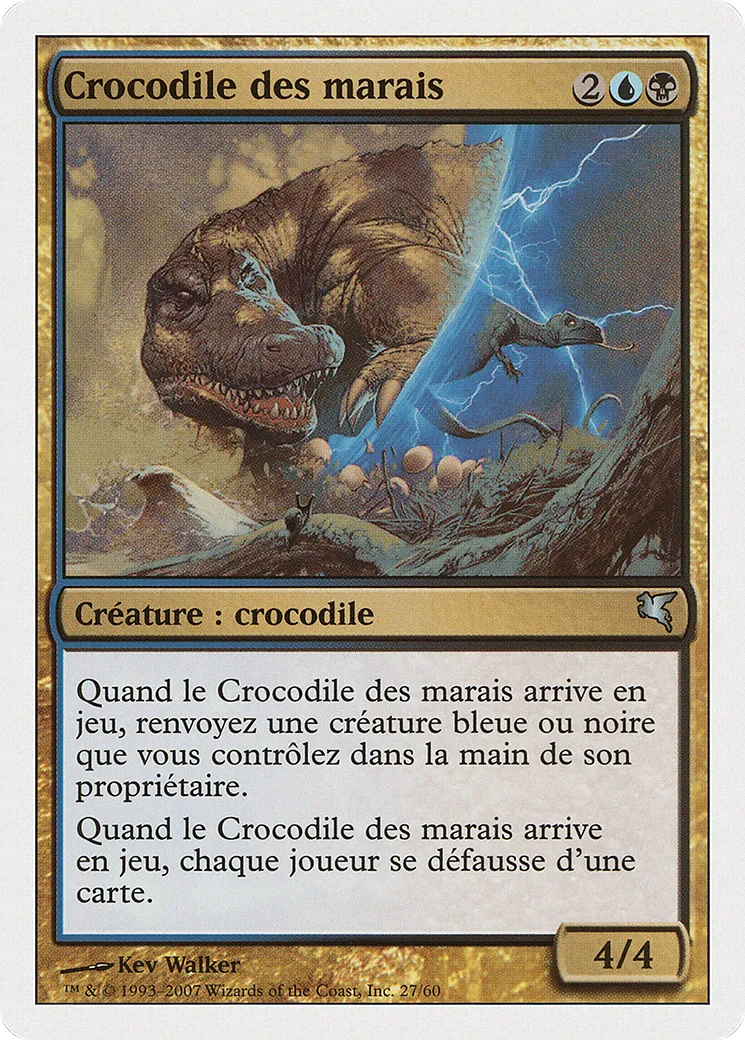 Crocodile des marais — Salvat 2005 — Magic: The Gathering