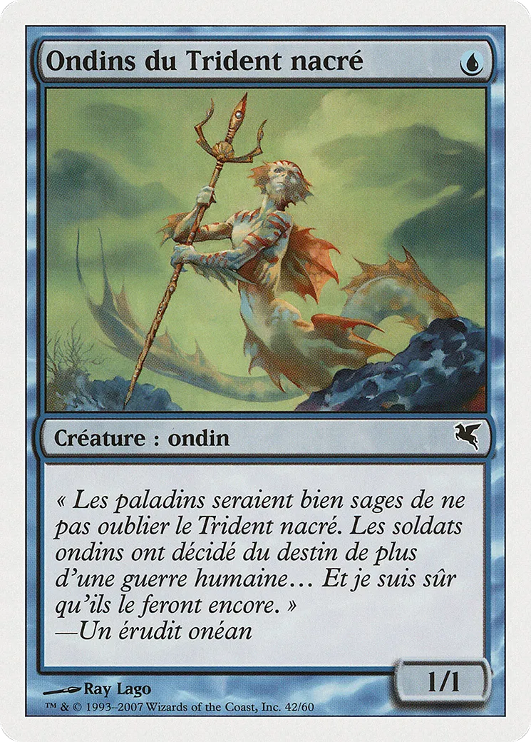 Ondin du Trident de perles — Salvat 2005 — Magic: The Gathering