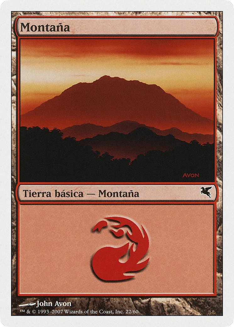 Mountain — Salvat 2005 — Magic: The Gathering