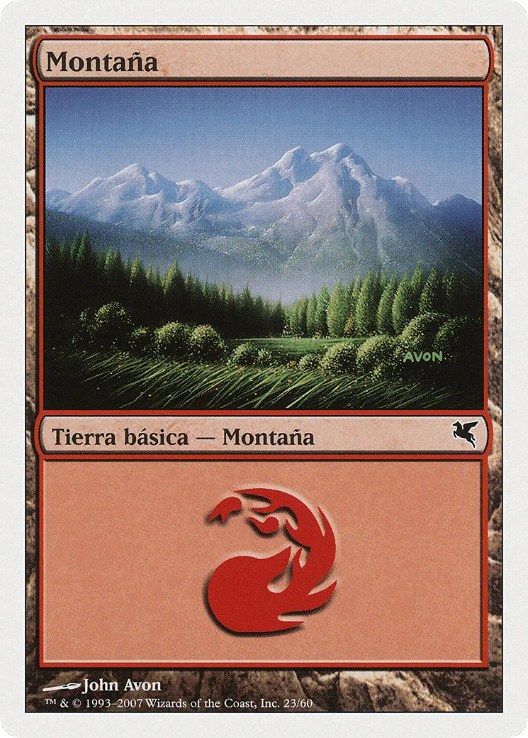 Mountain — Salvat 2005 — Magic: The Gathering