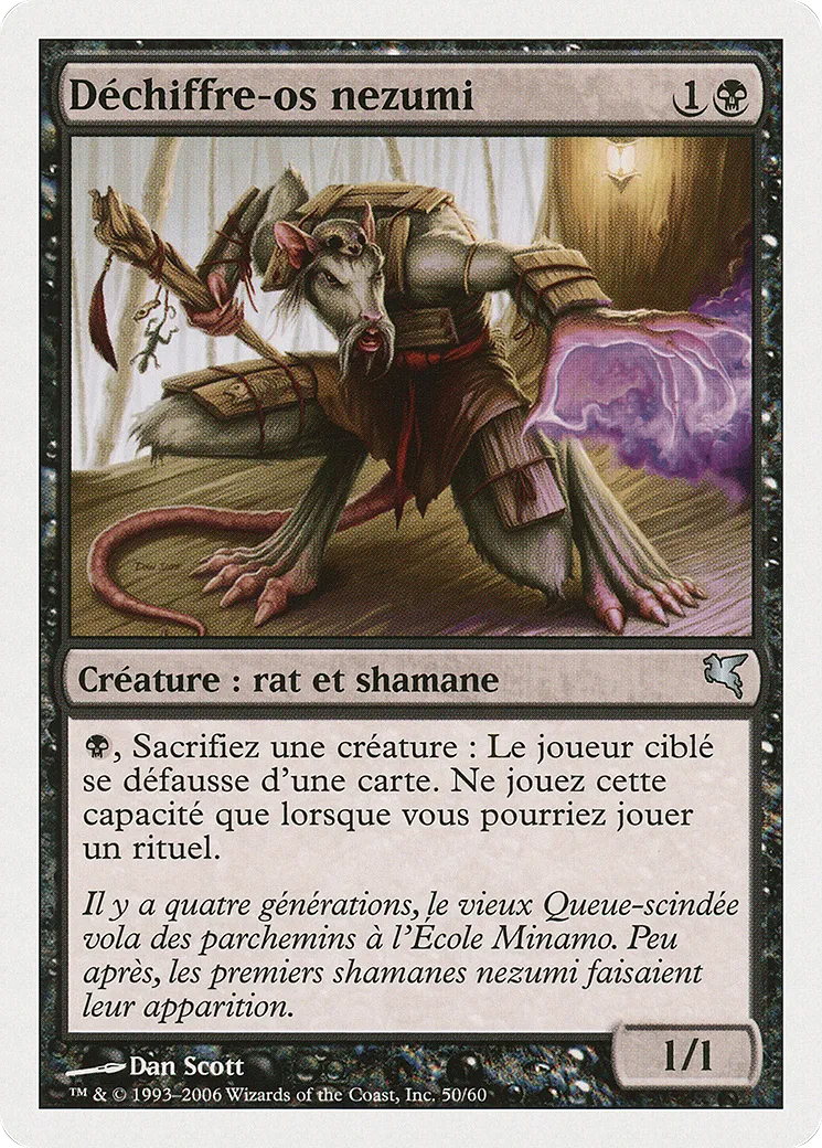 Déchiffre-os nezumi — Salvat 2005 — Magic: The Gathering