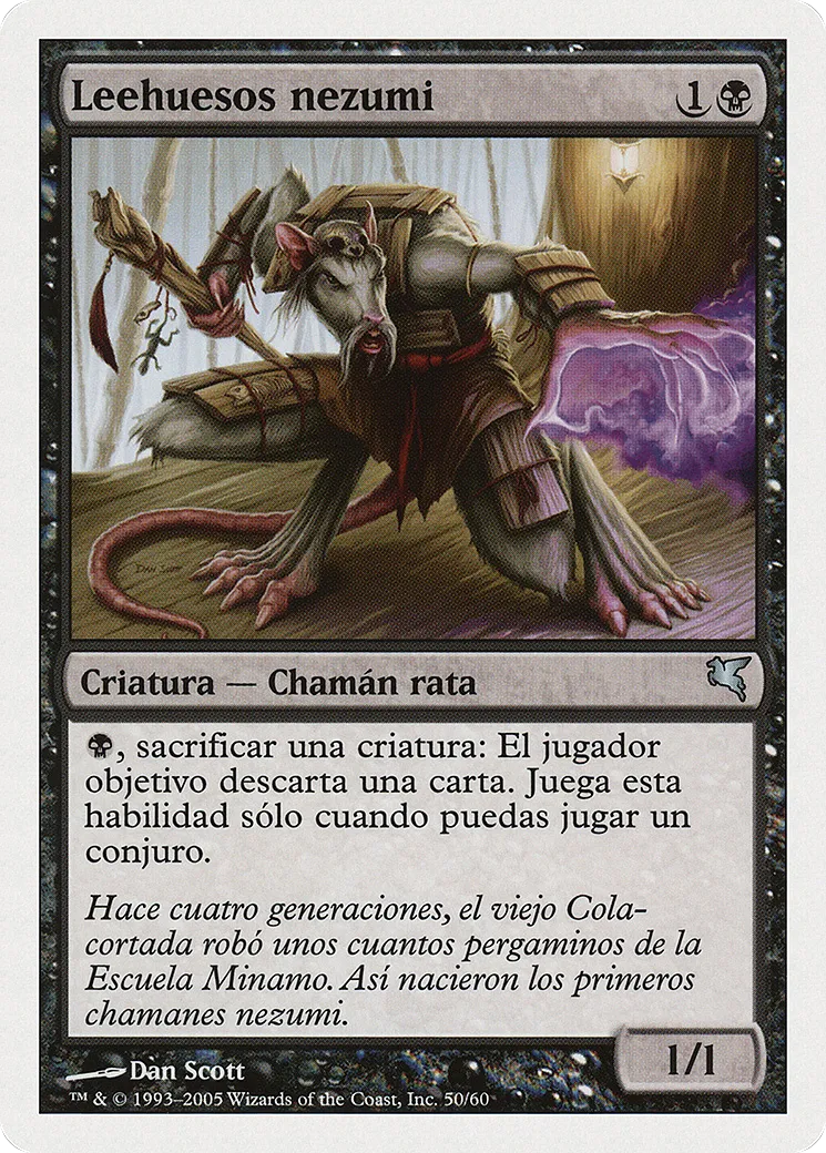 Nezumi Bone-Reader — Salvat 2005 — Magic: The Gathering