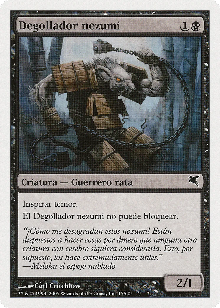 Nezumi Cutthroat — Salvat 2005 — Magic: The Gathering