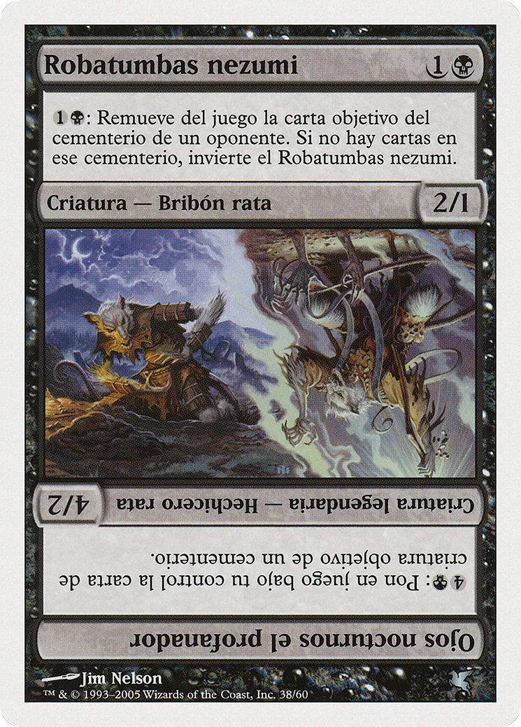 Nezumi Graverobber // Nighteyes the Desecrator — Salvat 2005 — Magic: The Gathering