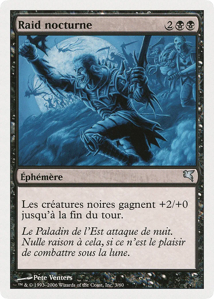 Raid nocturne — Salvat 2005 — Magic: The Gathering