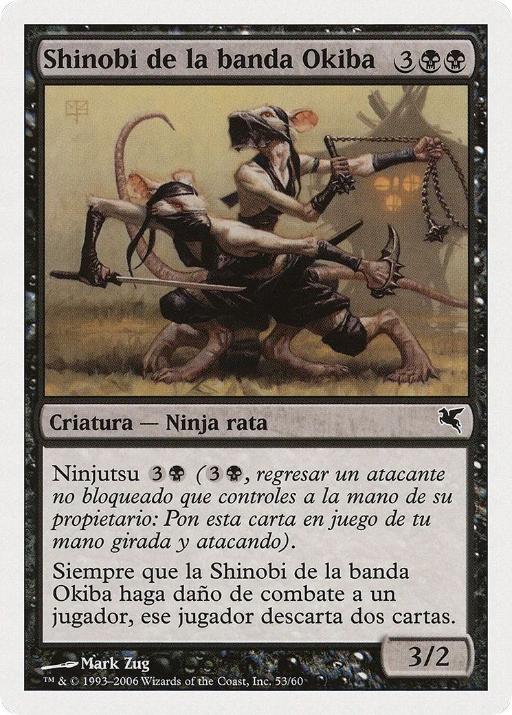 Okiba-Gang Shinobi — Salvat 2005 — Magic: The Gathering