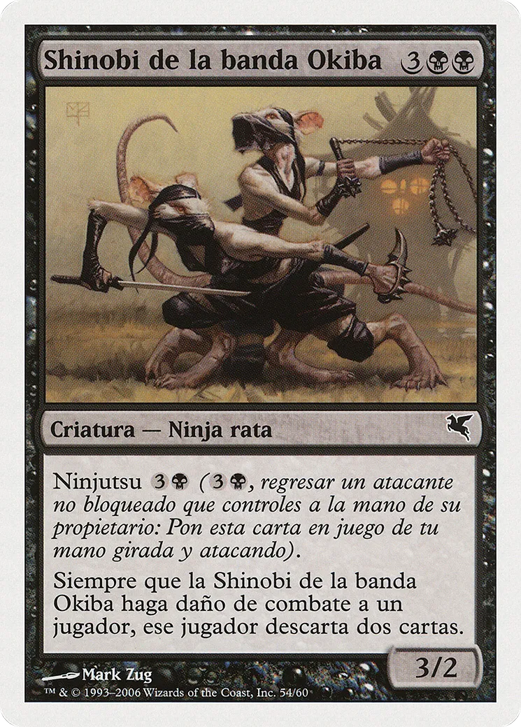 Okiba-Gang Shinobi — Salvat 2005 — Magic: The Gathering