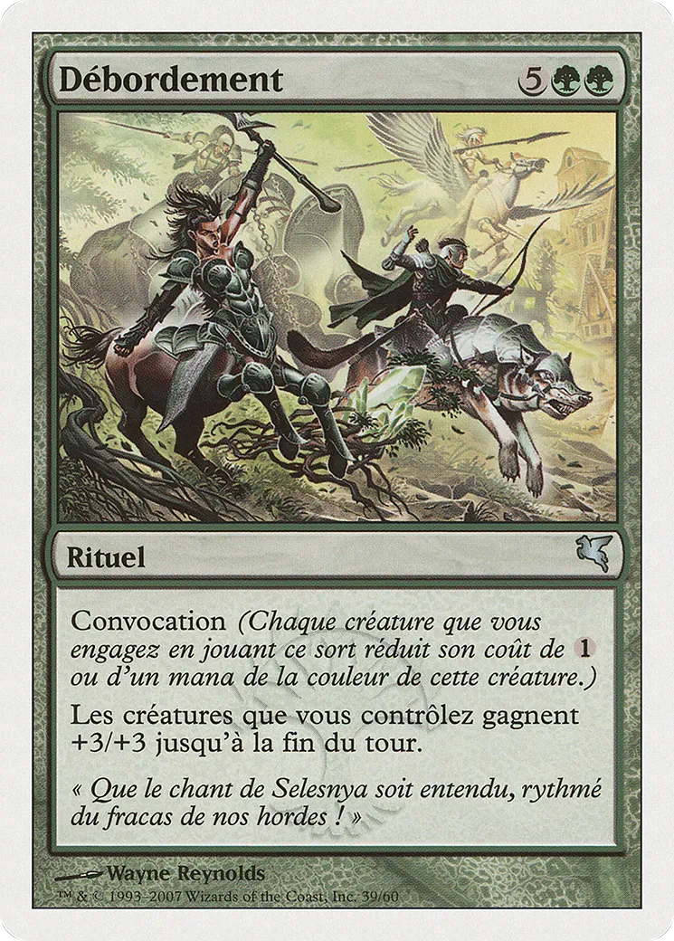 Débordement — Salvat 2005 — Magic: The Gathering