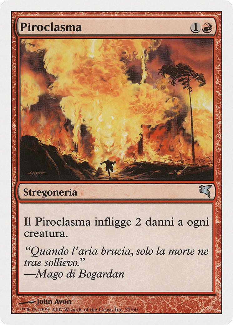 Pyroclasme — Salvat 2005 — Magic: The Gathering