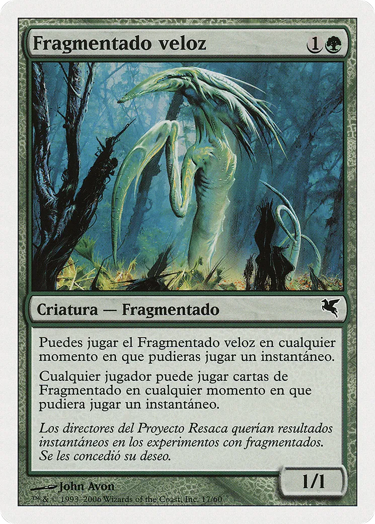 Quick Sliver — Salvat 2005 — Magic: The Gathering