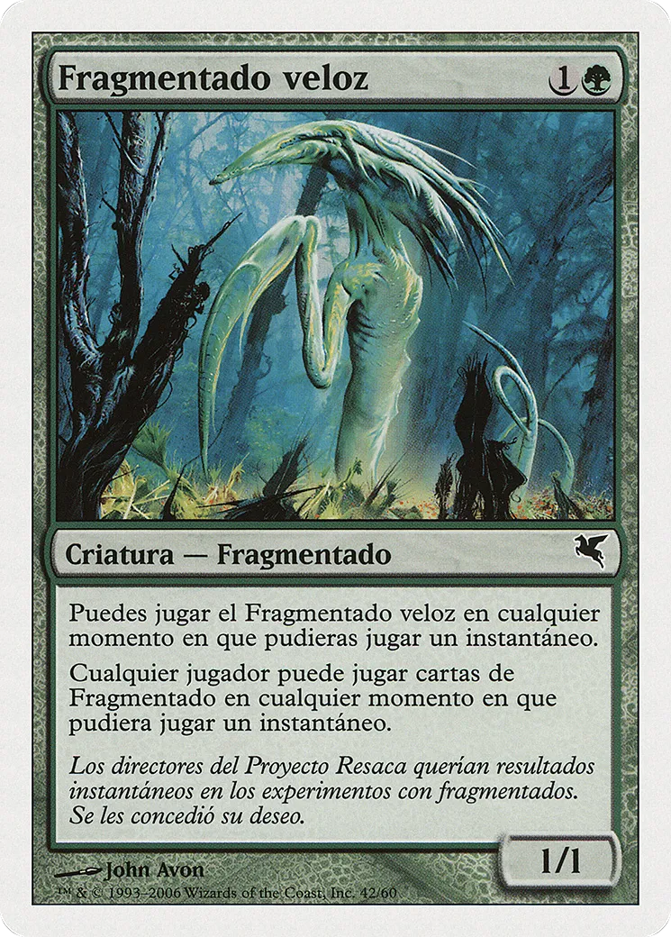 Quick Sliver — Salvat 2005 — Magic: The Gathering