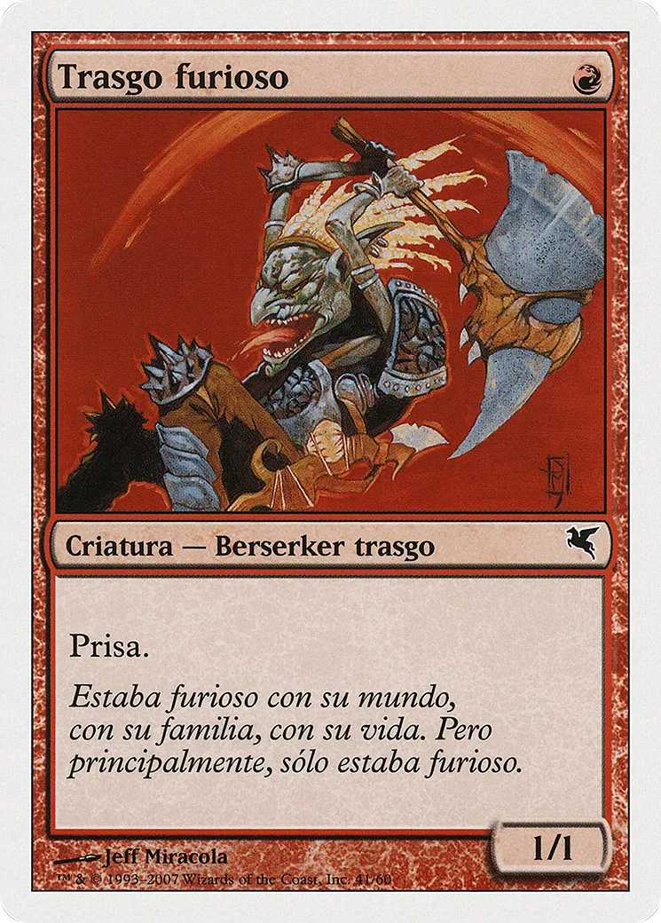 Raging Goblin — Salvat 2005 — Magic: The Gathering