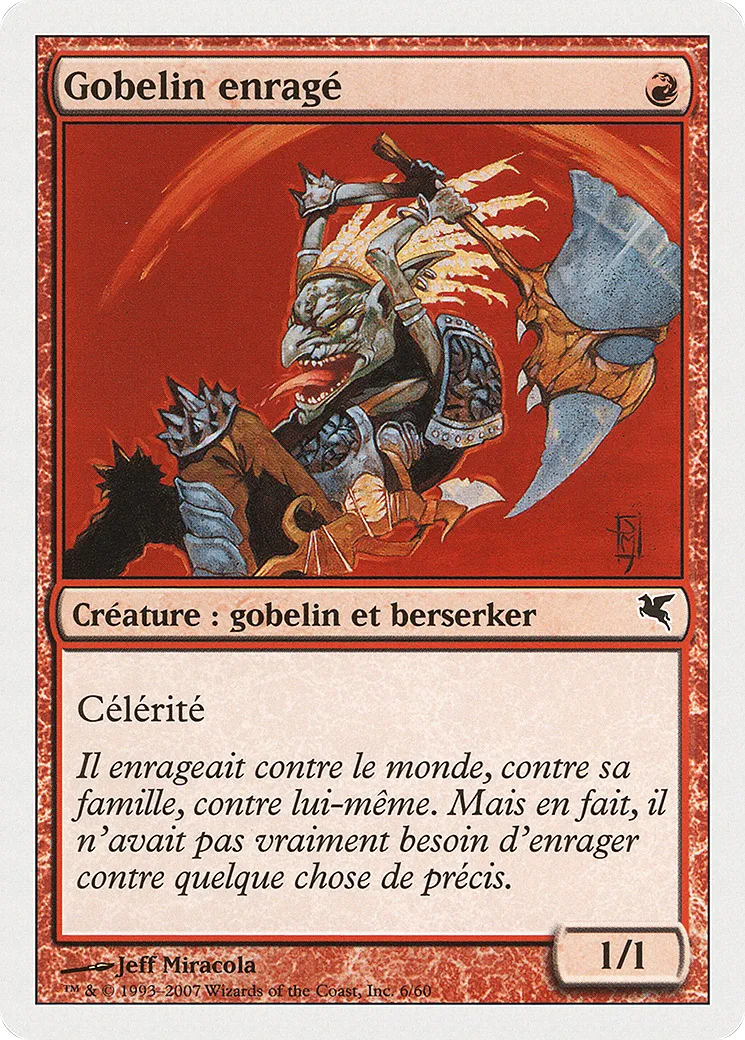 Gobelin enragé — Salvat 2005 — Magic: The Gathering