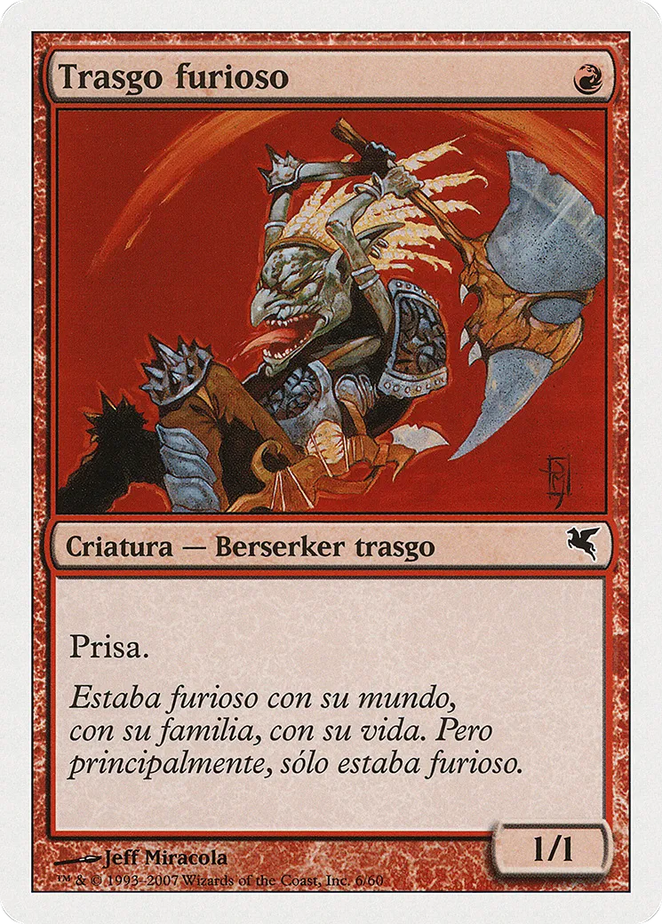 Raging Goblin — Salvat 2005 — Magic: The Gathering