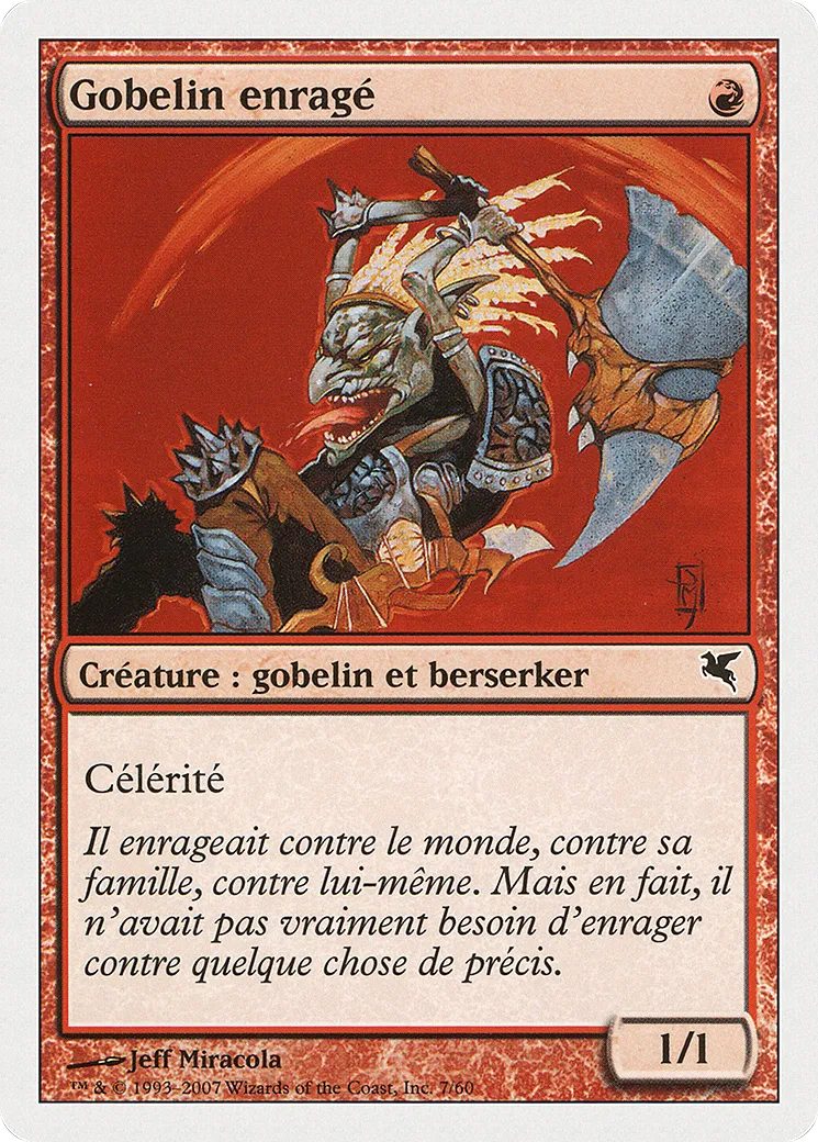 Gobelin enragé — Salvat 2005 — Magic: The Gathering