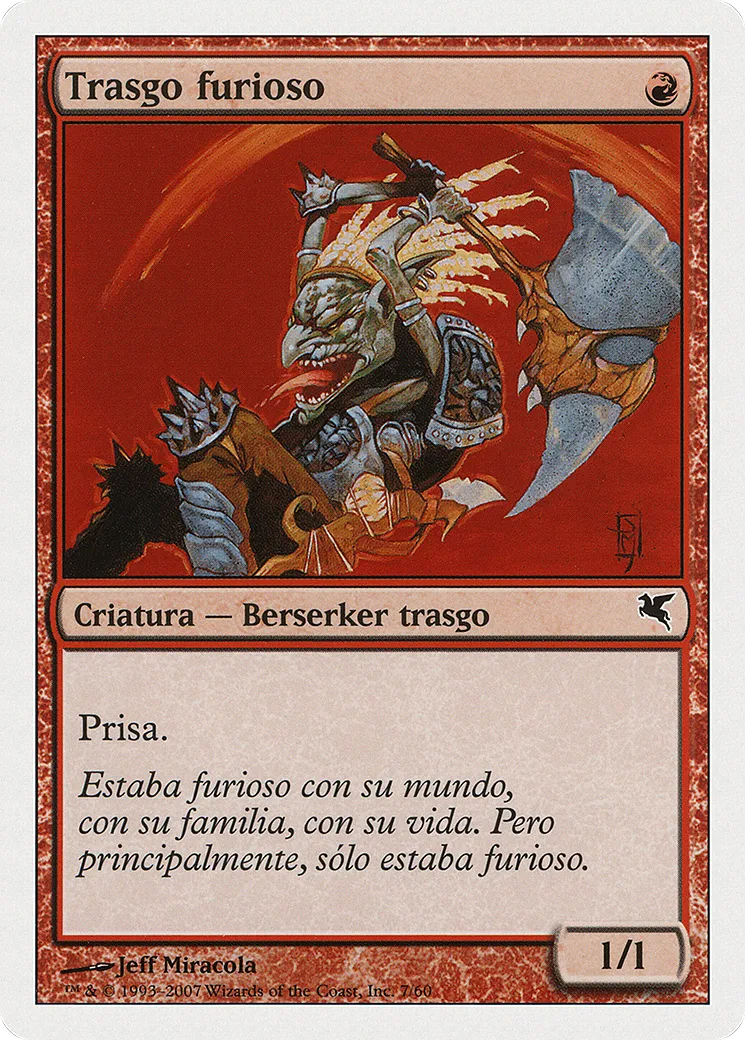 Raging Goblin — Salvat 2005 — Magic: The Gathering