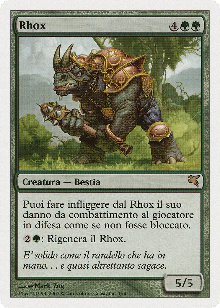 Rhox — Salvat 2005 — Magic: The Gathering