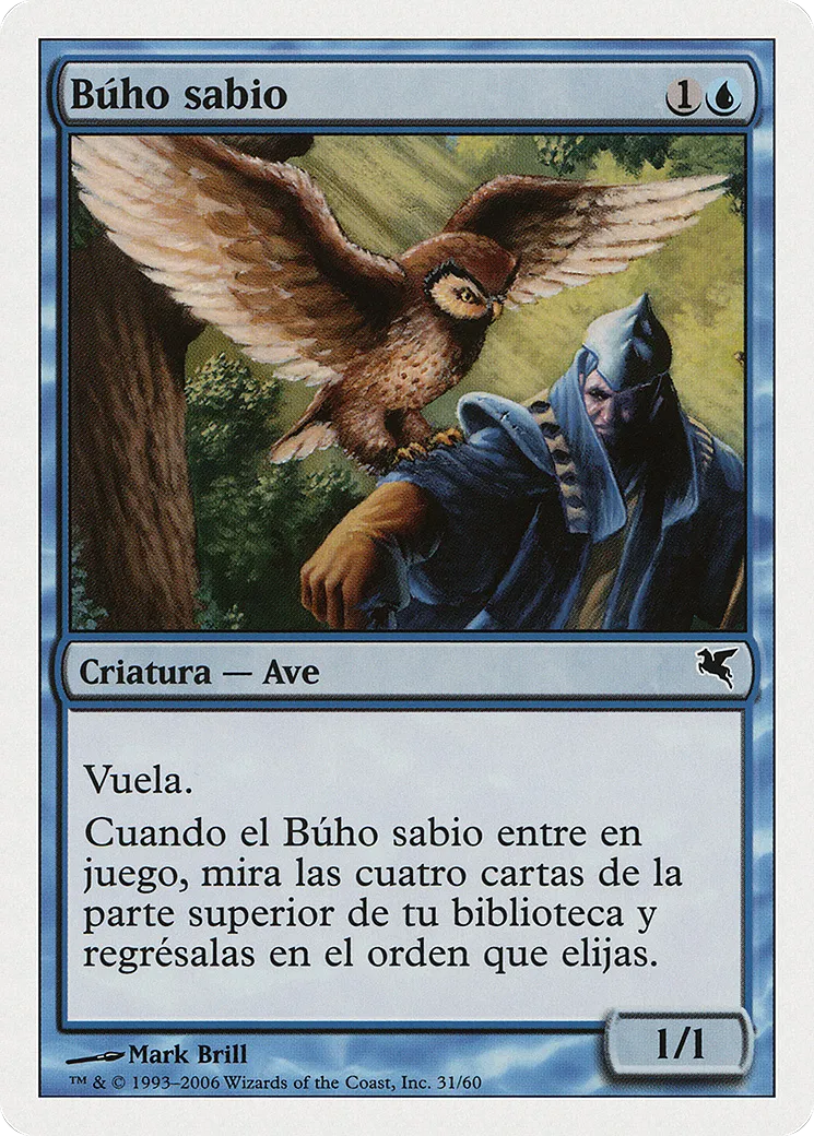 Sage Owl — Salvat 2005 — Magic: The Gathering