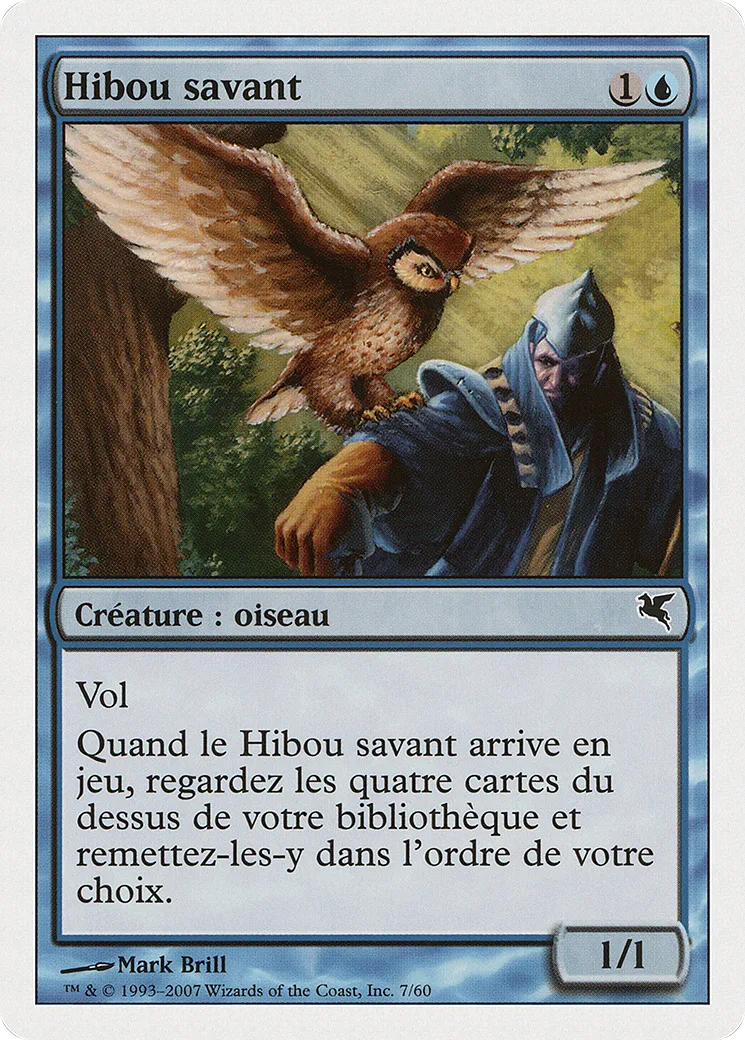Hibou savant — Salvat 2005 — Magic: The Gathering