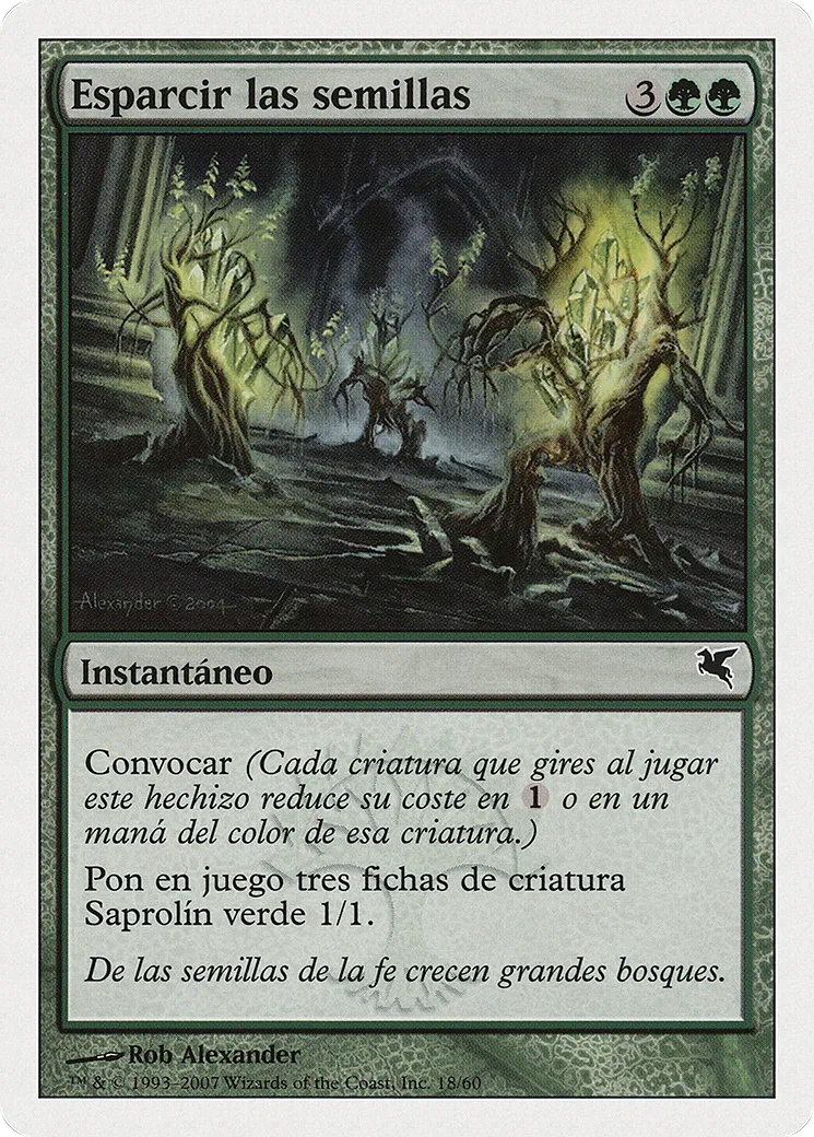 Scatter the Seeds — Salvat 2005 — Magic: The Gathering