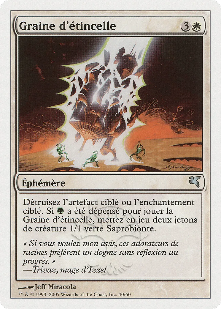 Graine d'étincelle — Salvat 2005 — Magic: The Gathering