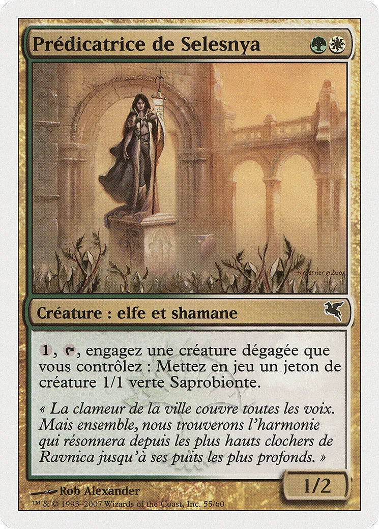 Prédicatrice de Selesnya — Salvat 2005 — Magic: The Gathering