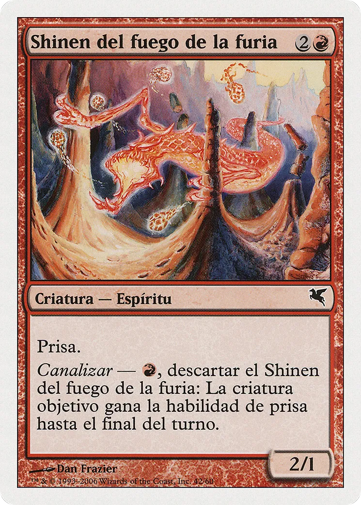 Shinen of Fury's Fire — Salvat 2005 — Magic: The Gathering