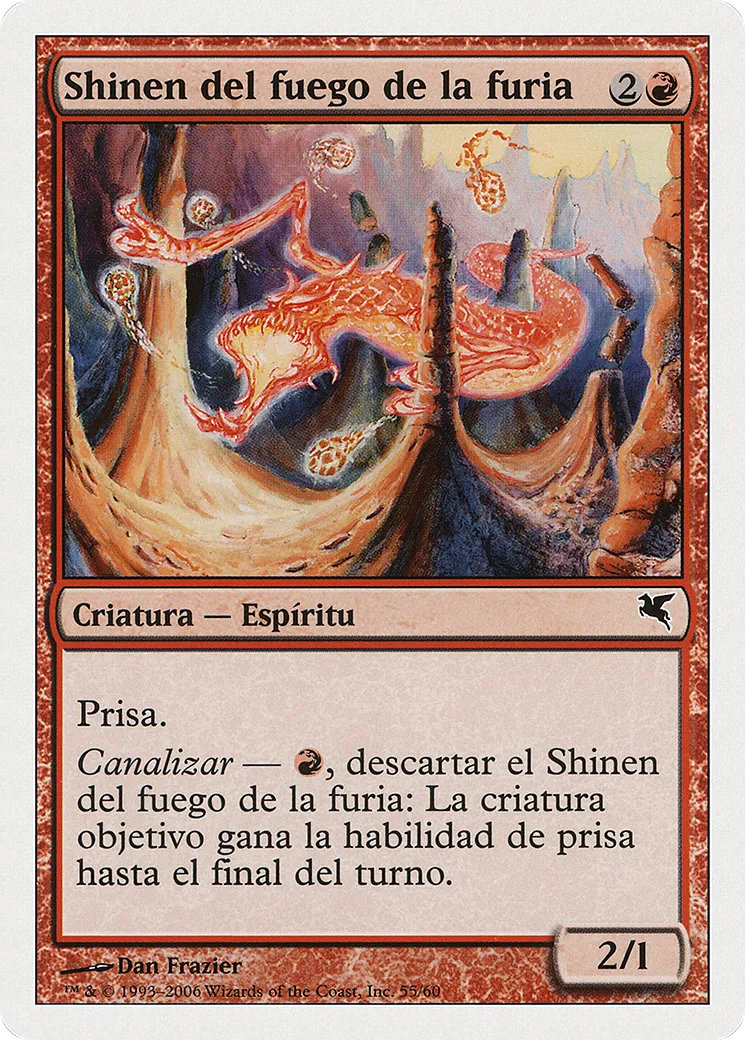 Shinen of Fury's Fire — Salvat 2005 — Magic: The Gathering
