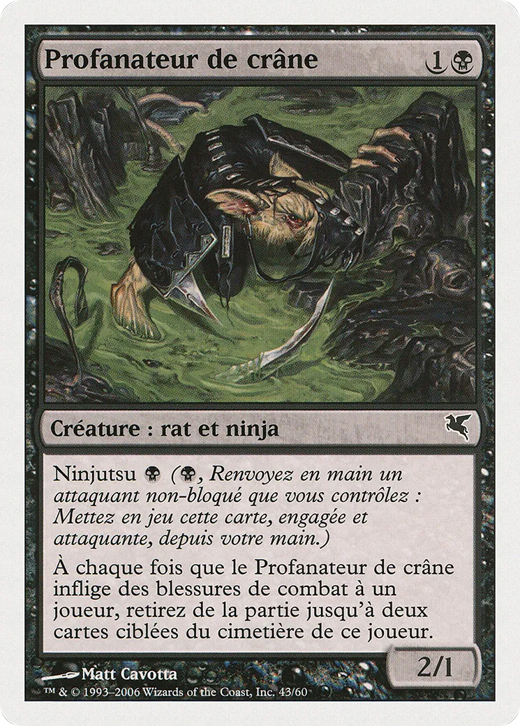 Profanateur de crâne — Salvat 2005 — Magic: The Gathering