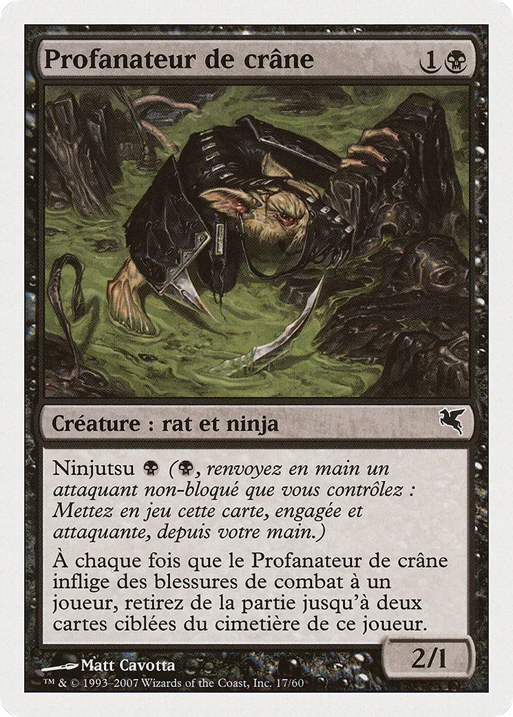 Profanateur de crâne — Salvat 2005 — Magic: The Gathering