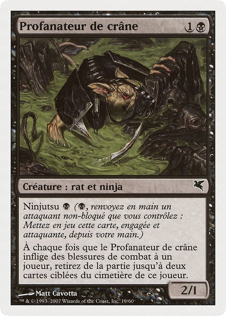 Profanateur de crâne — Salvat 2005 — Magic: The Gathering