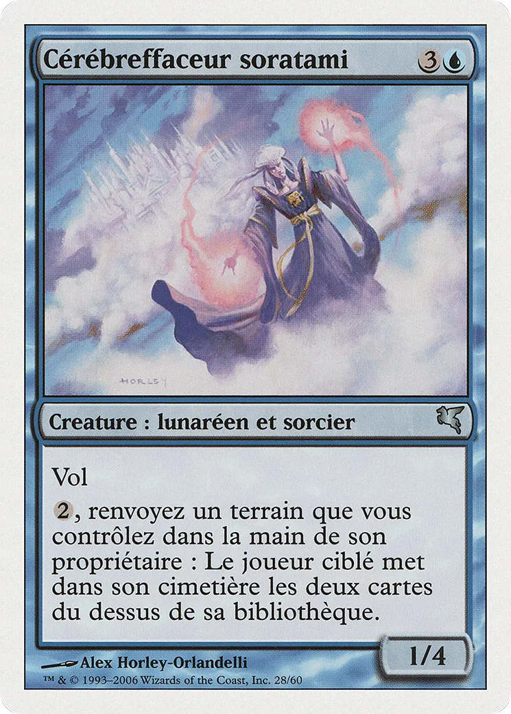 Cérébreffaceur soratami — Salvat 2005 — Magic: The Gathering