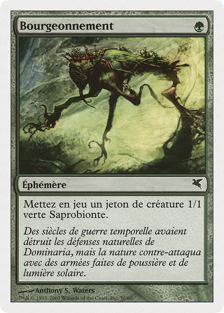 Bourgeonnement — Salvat 2005 — Magic: The Gathering