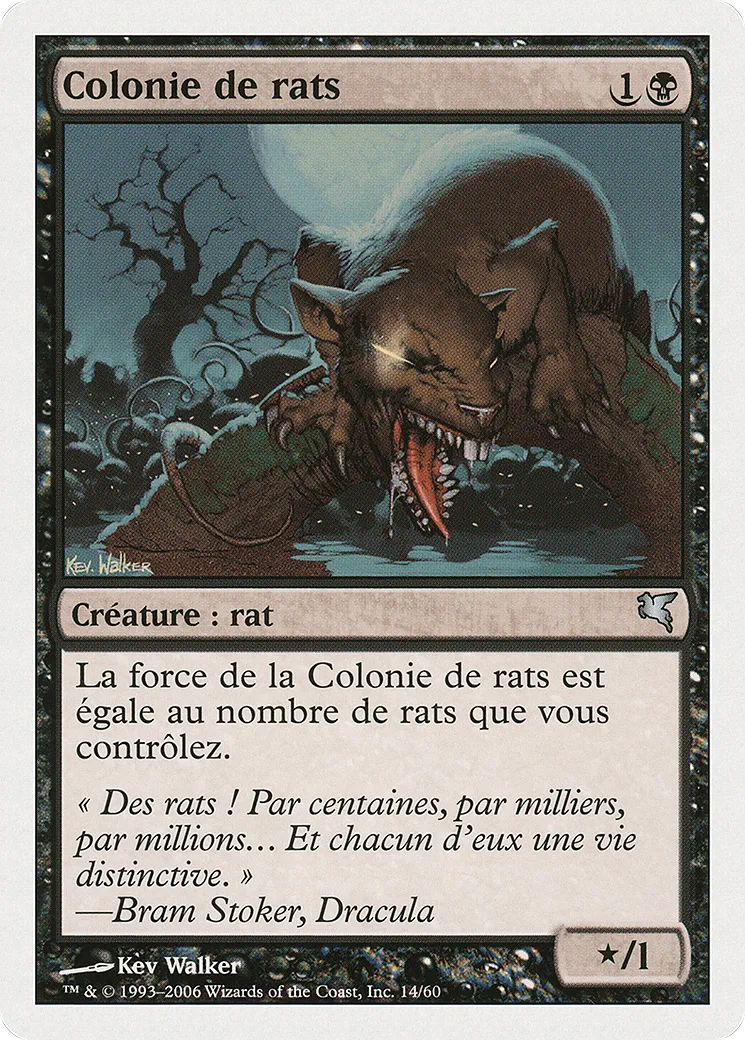 Colonie de rats — Salvat 2005 — Magic: The Gathering