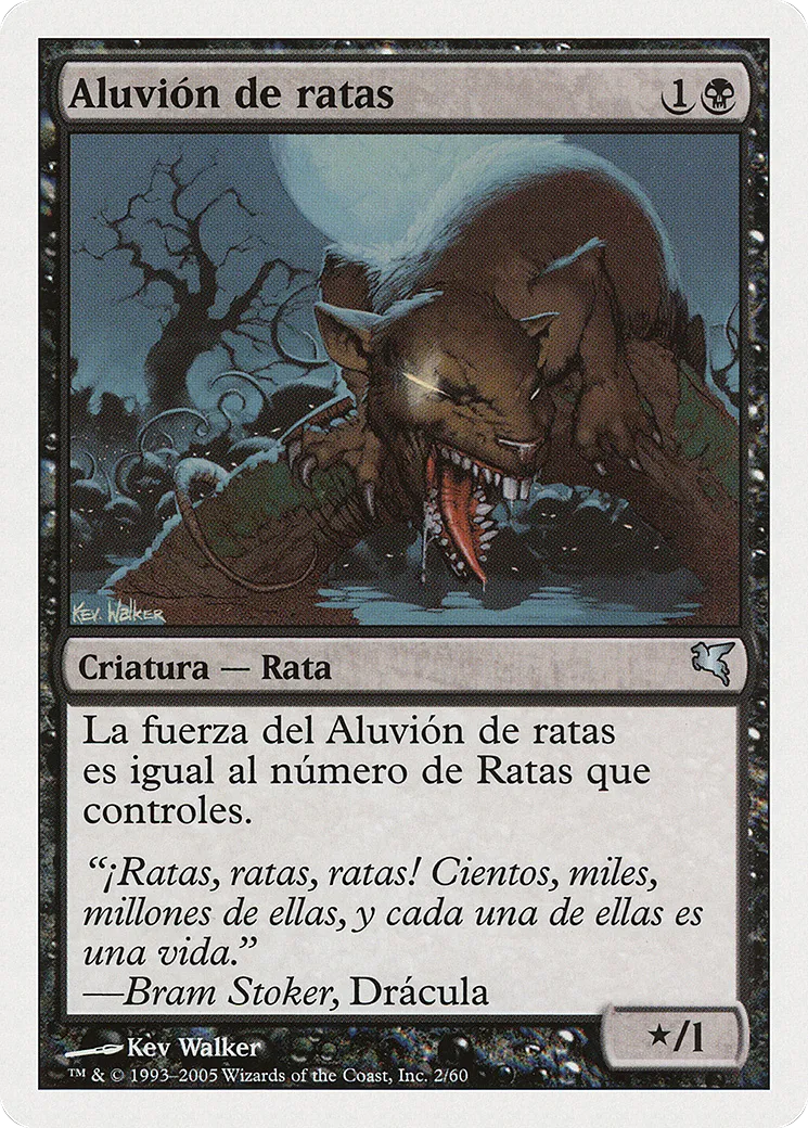 Swarm of Rats — Salvat 2005 — Magic: The Gathering