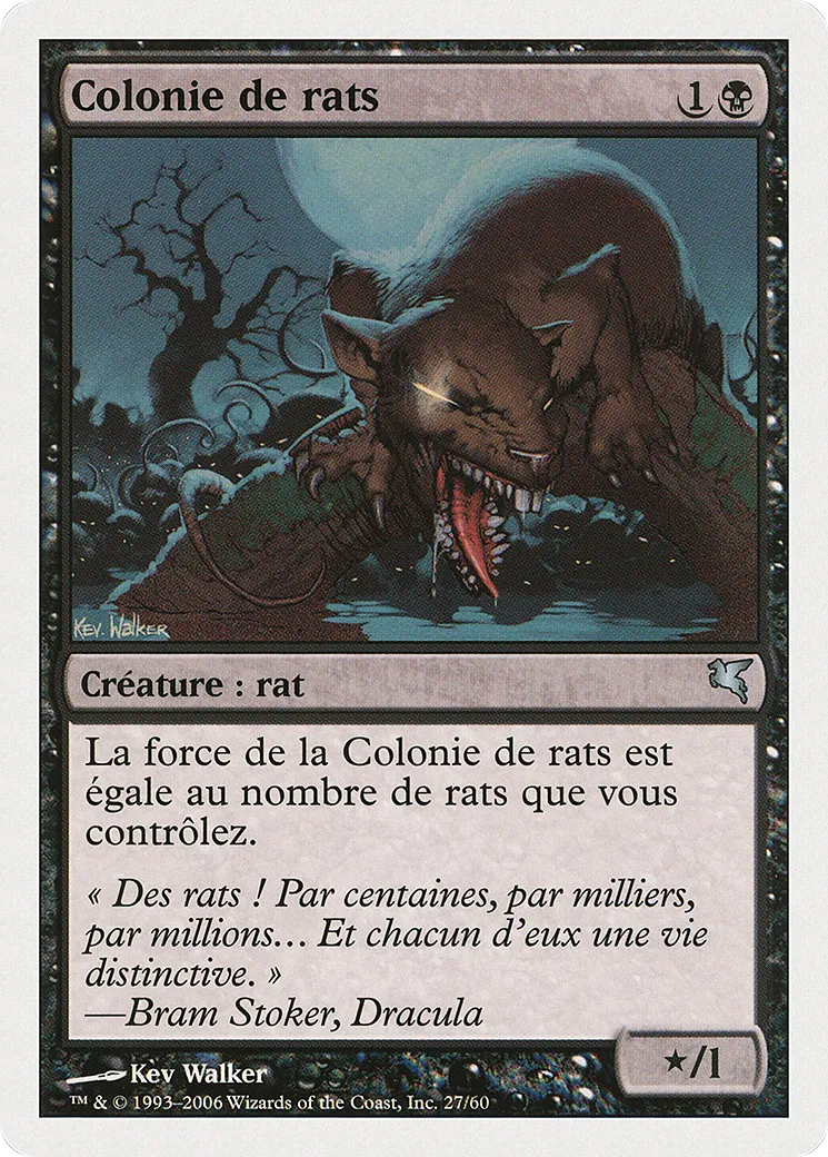 Colonie de rats — Salvat 2005 — Magic: The Gathering