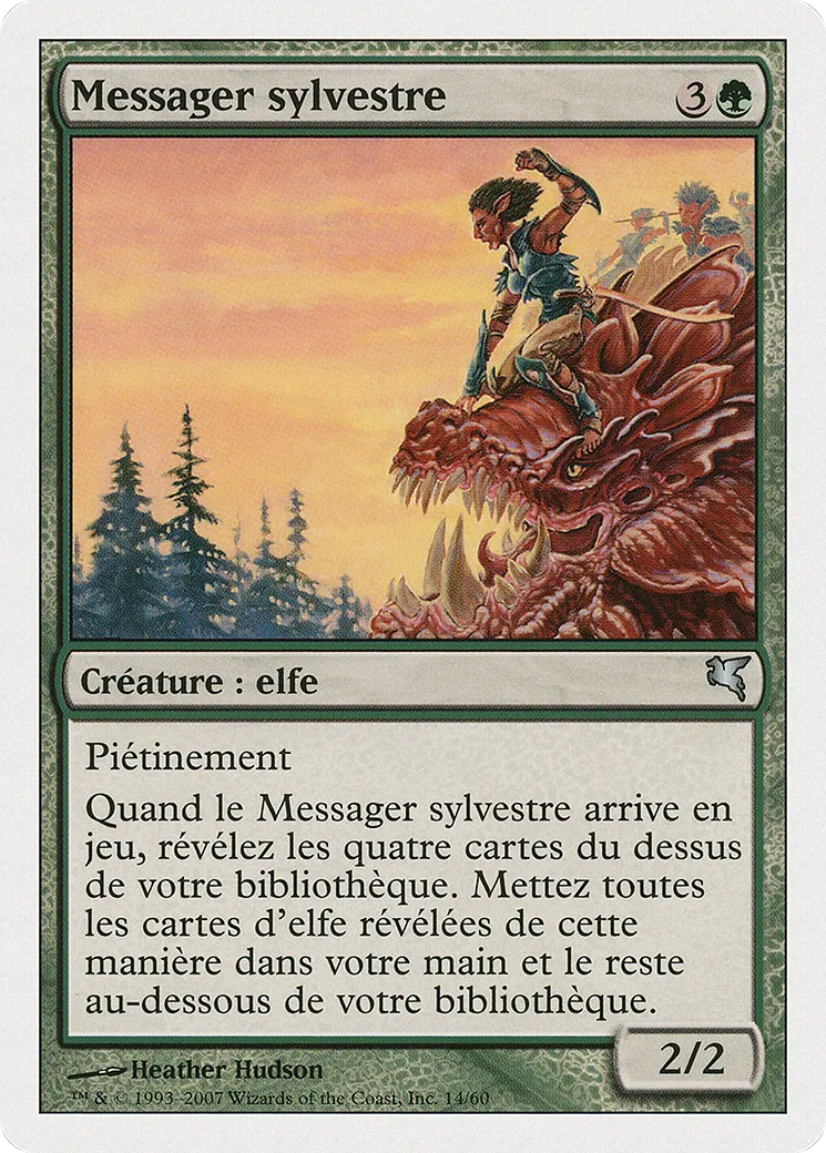 Messager sylvestre — Salvat 2005 — Magic: The Gathering