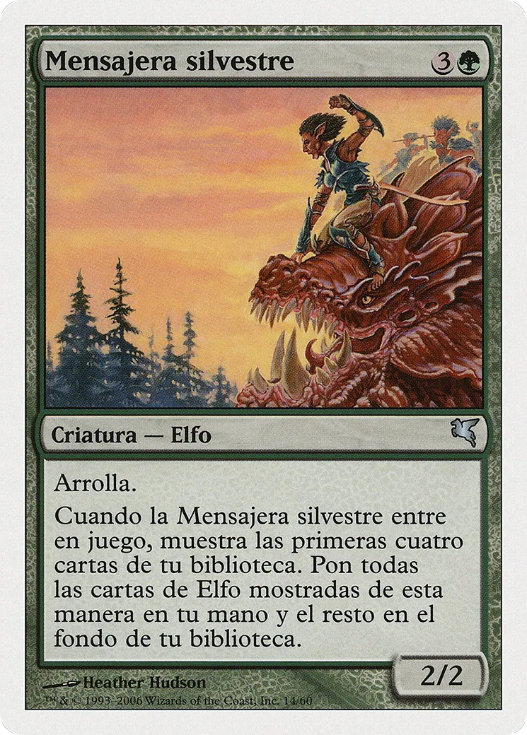 Messager sylvestre — Salvat 2005 — Magic: The Gathering