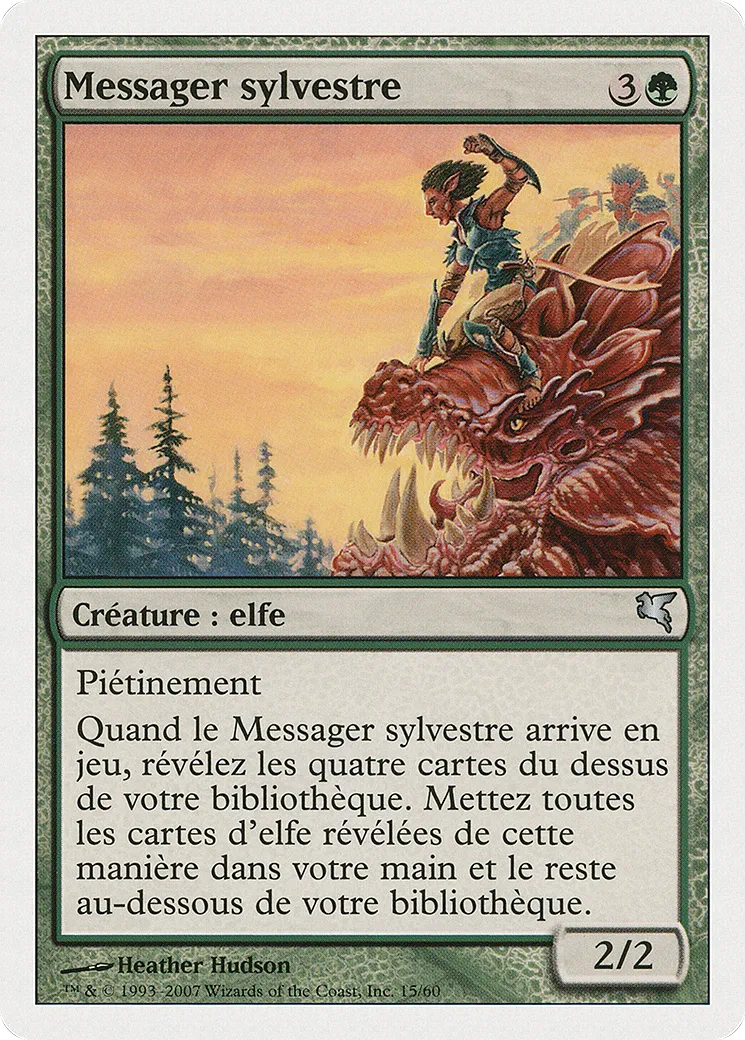 Messager sylvestre — Salvat 2005 — Magic: The Gathering