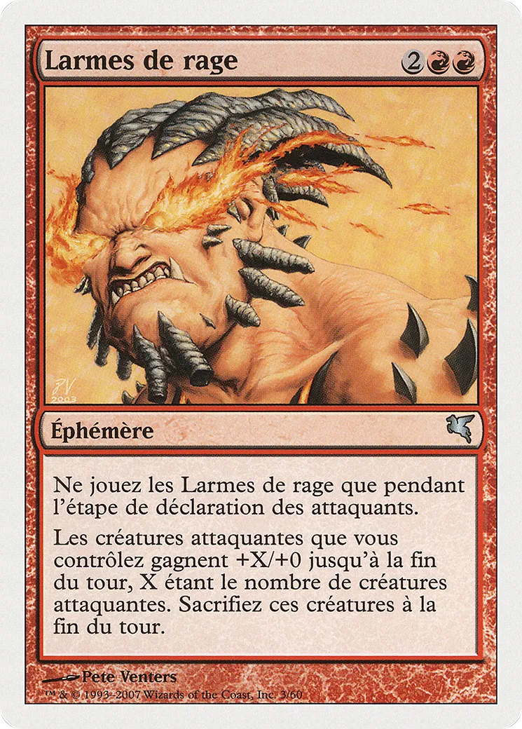 Larmes de rage — Salvat 2005 — Magic: The Gathering