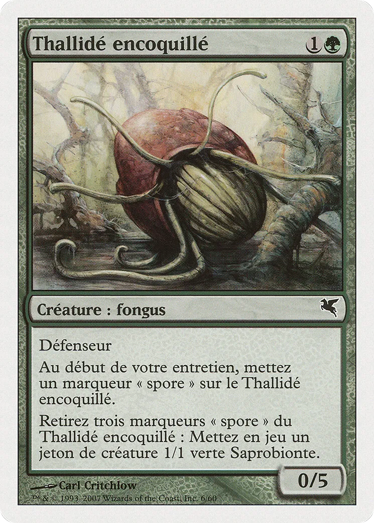 Thallidé encoquillé — Salvat 2005 — Magic: The Gathering