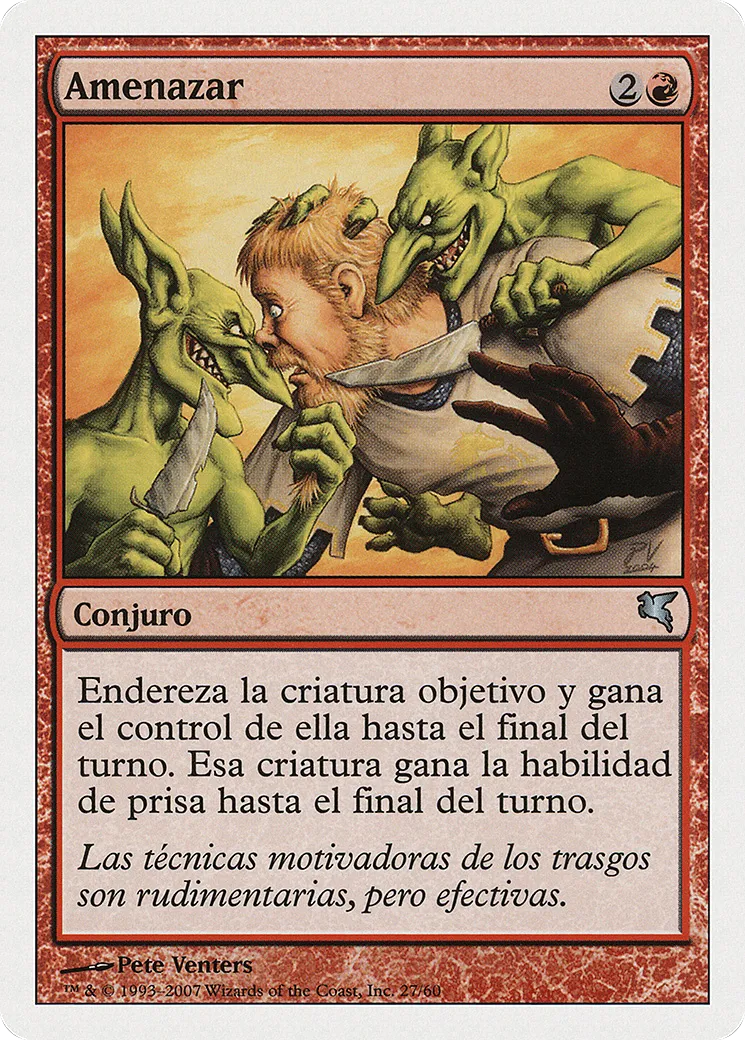 Threaten — Salvat 2005 — Magic: The Gathering