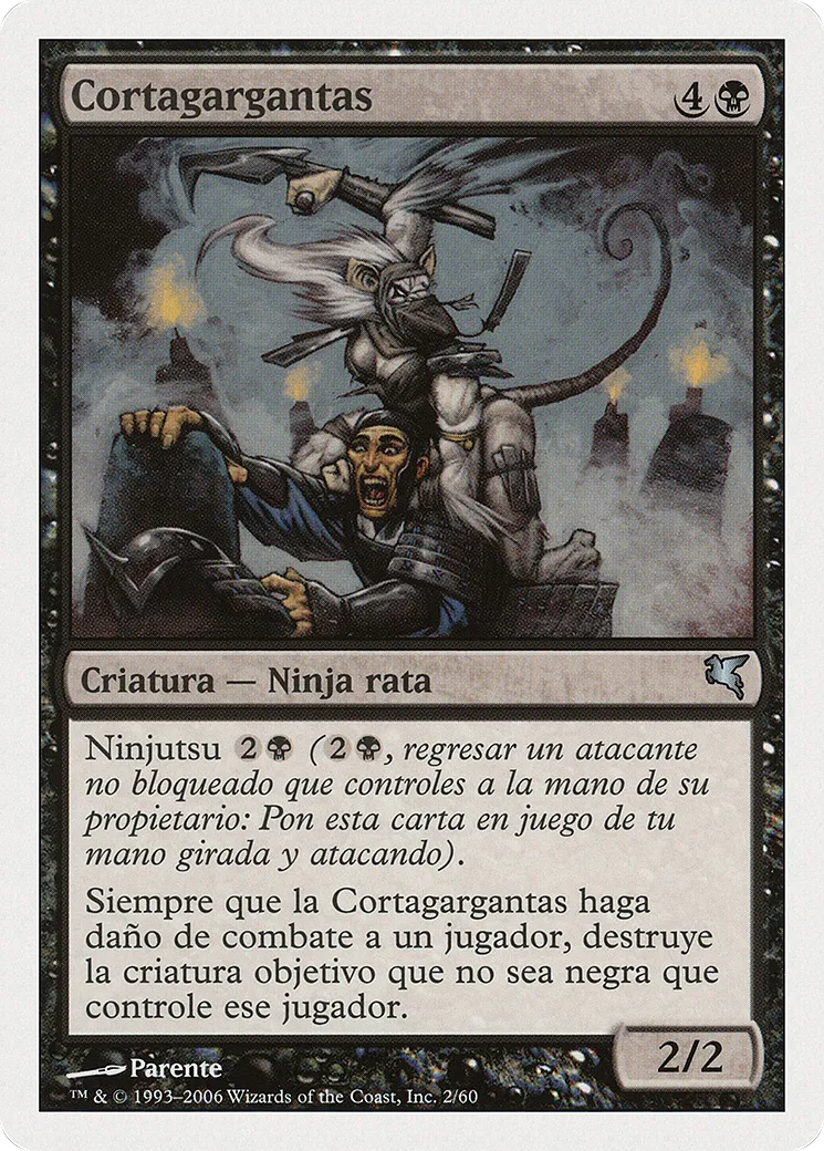 Throat Slitter — Salvat 2005 — Magic: The Gathering