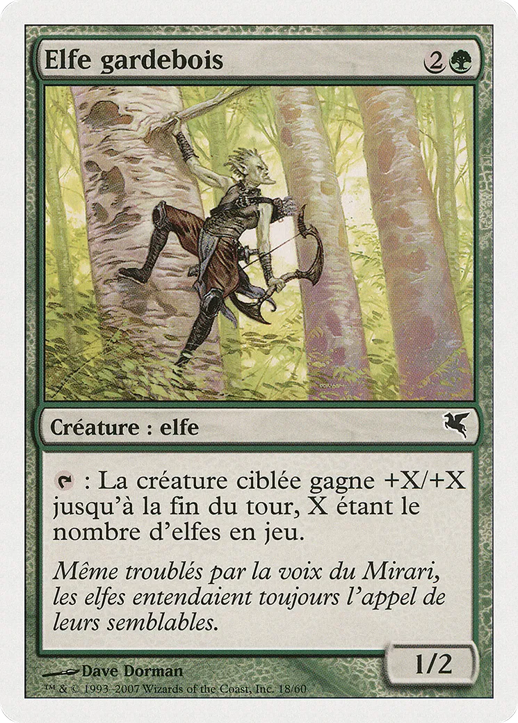 Elfe gardebois — Salvat 2005 — Magic: The Gathering