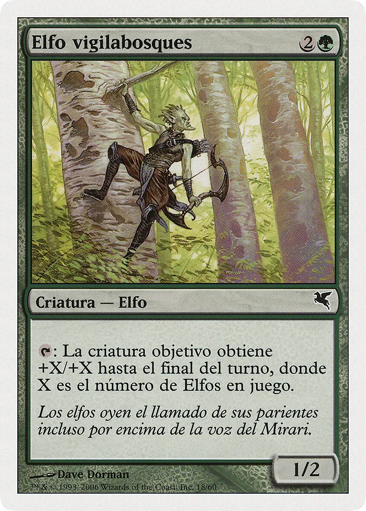 Timberwatch Elf — Salvat 2005 — Magic: The Gathering