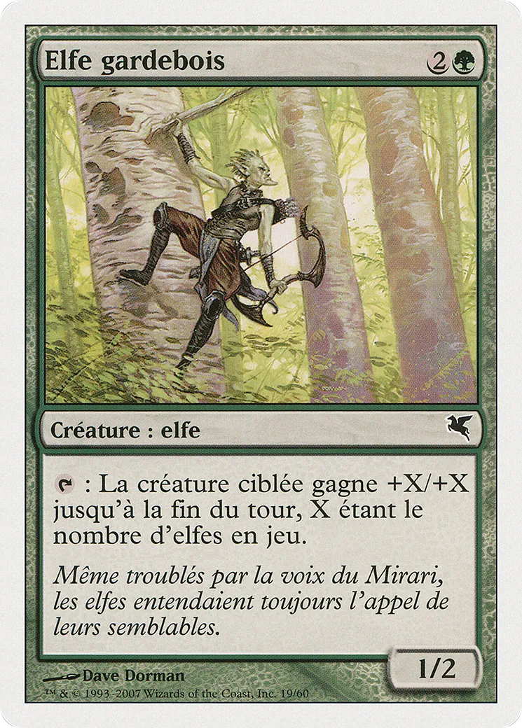 Elfe gardebois — Salvat 2005 — Magic: The Gathering